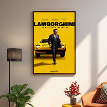 Lamborghini The Man Behind the Legend (2022) Movie Poster, Lamborghini Classic Vintage Poster, Classic Movie Canvas Cloth Poster 1601574525