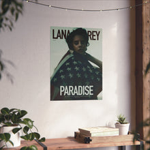 Lana Del Rey Paradise Poster Print, Original Design, Room Deco, Poster Wall Art, Movie Print, Movie Poster, Music Poster 1730450014