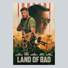 Land of Bad 2024 Movie Poster Classic Film, Wall Art, Room Decor, Home Decor, Art Poster Gifts, Poster custom Canvas printing 1687179778