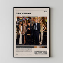 Las Vegas Poster, Gary Scott Thompson, Minimalist Tv Series, Vintage Retro