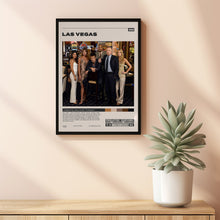 Las Vegas Poster, Gary Scott Thompson, Minimalist Tv Series, Vintage Retro