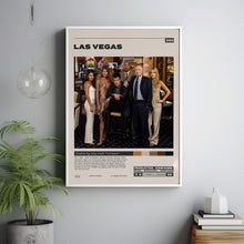 Las Vegas Poster, Gary Scott Thompson, Minimalist Tv Series, Vintage Retro