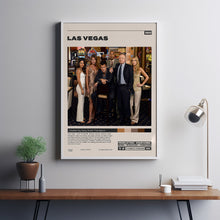 Las Vegas Poster, Gary Scott Thompson, Minimalist Tv Series, Vintage Retro