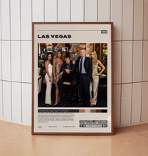 Las Vegas Poster, Gary Scott Thompson, Minimalist Tv Series, Vintage Retro