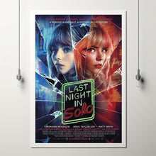 Last Night in Soho Movie Poster 2023 FilmRoom Decor Wall ArtPoster GiftCanvas prints 2