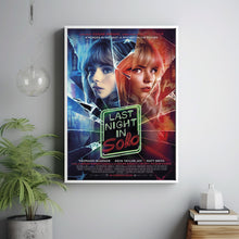 Last Night in Soho Movie Poster 2023 FilmRoom Decor Wall ArtPoster GiftCanvas prints 2