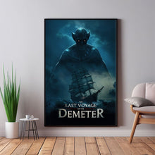 Last Voyage of the Demeter Movie Poster - Room Decor Wall Art - Canvas Fabric Print - Poster Gift 1540671877