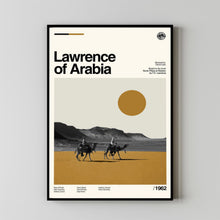 Lawrence Of Arabia Poster, T E Lawrence Movies, David Lean Film, Vintage Poster, Minimalist Art, Midcentury Art, Wall Decor, High Quality