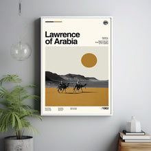 Lawrence Of Arabia Poster, T E Lawrence Movies, David Lean Film, Vintage Poster, Minimalist Art, Midcentury Art, Wall Decor, High Quality