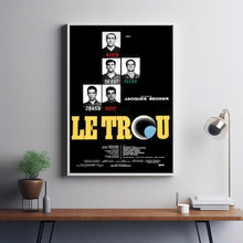 Le Trou (1960) Poster Art Print Movie Posters Gift for Movie lovers 1