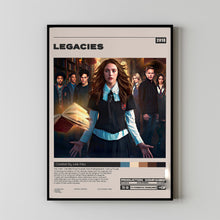Legacies Poster, Julie Plec, Minimalist Tv Series, Vintage Retro Art Print,Film Poster