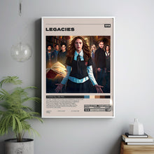 Legacies Poster, Julie Plec, Minimalist Tv Series, Vintage Retro Art Print,Film Poster
