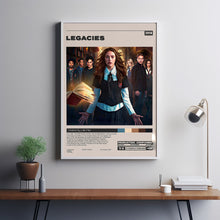 Legacies Poster, Julie Plec, Minimalist Tv Series, Vintage Retro Art Print,Film Poster