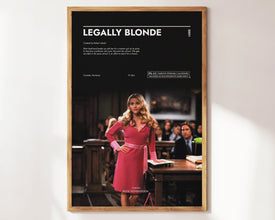 Legally Blonde Poster  Art Print  Movie Posters  Gift for Movie lovers 1301350955
