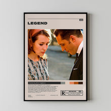 Legend Poster, Jordan Vogt-Roberts, Minimalist Movie Poster