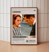 Legend Poster, Jordan Vogt-Roberts, Minimalist Movie Poster