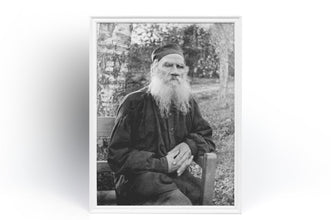 Leo Tolstoy Photograph Portrait of Vintage Lev Nikolayevich Anna Karenina War and Peace Poster Postcard Poster Art Gift 1547376700