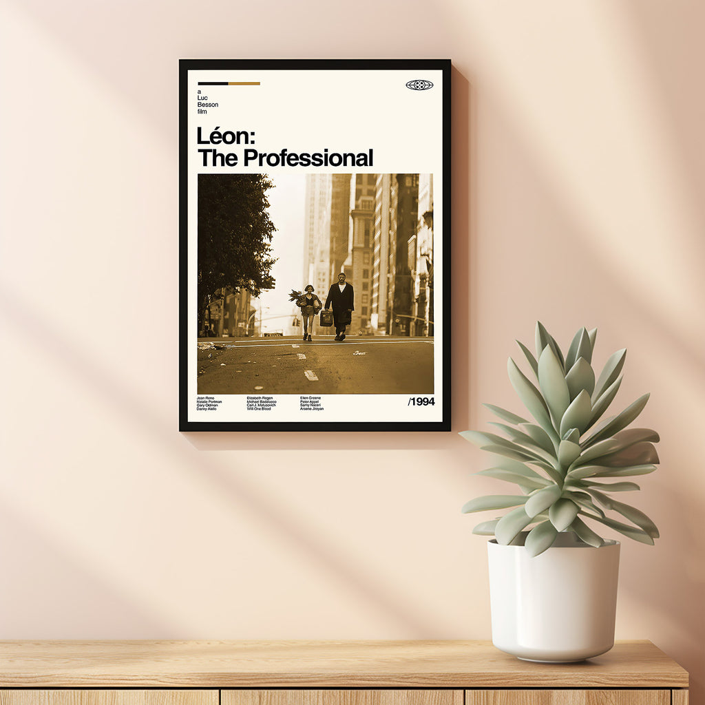 Léon The Professional Poster, Léon The Professional Movie, Luc Besson ...