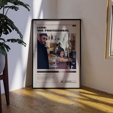 Leon The Professional Poster, Natalie Portman Wall Art, Minimalist Wall Decor, Cult Film Print, Framed Options, Gift for Movie Buffs 1747808909