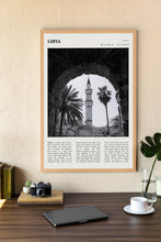 Libya Print North Africa Wall Art Poster Libya Trablus Black White Poster  Poster Art Gift 1690146610