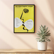 Life Begins Tomorrow Movie Poster Print, Canvas Wall Art, Room Decor, Movie Art