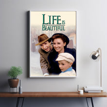 Life Is Beautiful (1997) Poster Art Print Movie Posters Gift for Movie lovers