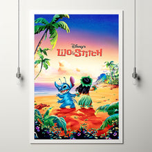 Lilo and Stitch Movie Poster 2023 FilmRoom Decor Wall ArtPoster GiftCanvas prints 4