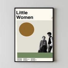 Little Women Poster, Little Women Movie, Greta Gerwig, Minimalist Art, Retro Poster, Vintage Poster, Wall Decor, Home Decor