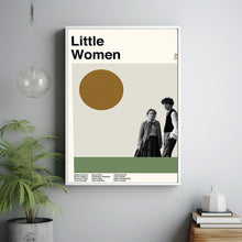 Little Women Poster, Little Women Movie, Greta Gerwig, Minimalist Art, Retro Poster, Vintage Poster, Wall Decor, Home Decor