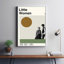 Little Women Poster, Little Women Movie, Greta Gerwig, Minimalist Art, Retro Poster, Vintage Poster, Wall Decor, Home Decor