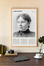 Lizzie Borden Print Wall Art Poster Lizzie Borden Poster Black White Poster  Poster Art Gift 1690411640