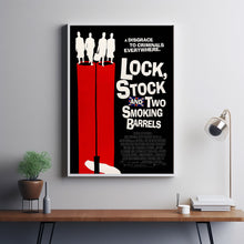 Lock, Stock and Two Smoking Barrels (1998) Poster Art Print Movie Posters Gift for Movie lovers