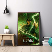 Loki 2 Movie Poster, Loki Classic Movie Poster, Tom Hiddleston Vintage Canvas Cloth Photo Print 1613750239