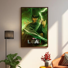 Loki 2 Movie Poster, Loki Classic Movie Poster, Tom Hiddleston Vintage Canvas Cloth Photo Print 1613750239