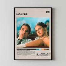 Lolita Poster, Adrian Lyne, Minimalist Movie Poster