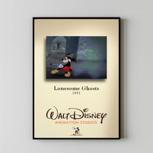 Lonesome Ghosts (1937) Movie  Poster, Room Decor, Home Decor, Art Poster_DS04