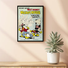 Lonesome Ghosts (1937) Movie  Poster, Room Decor, Home Decor, Art Poster_DS08
