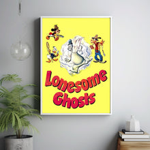 Lonesome Ghosts (1937) Movie  Poster, Room Decor, Home Decor, Art Poster_DS09