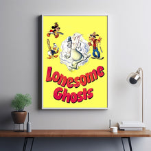 Lonesome Ghosts (1937) Movie  Poster, Room Decor, Home Decor, Art Poster_DS09