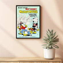 Lonesome Ghosts (1937) Movie  Poster, Room Decor, Home Decor, Art Poster_DS13