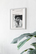 Lorraine Hansberry Poster Wall Art A Raisin In The Sun Martin Luther King, Jr. and James Baldwin  Poster Art Gift 1551625946
