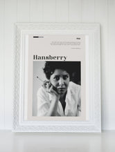 Lorraine Hansberry Poster Wall Art A Raisin In The Sun Martin Luther King, Jr. and James Baldwin  Poster Art Gift 1551625946