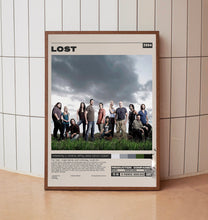 Lost Poster, J.J. Abrams, Minimalist Tv Series, Vintage Retro Art