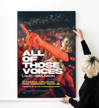 Louis Tomlinson All of Those Voices (2023) Movie Poster High Quality Print Photo Wall Art Canvas Cloth Multi size for Gift 1620137114