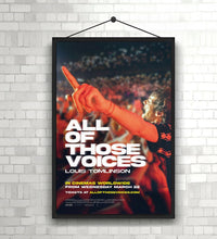 Louis Tomlinson All of Those Voices (2023) Movie Poster High Quality Print Photo Wall Art Canvas Cloth Multi size for Gift 1620137114