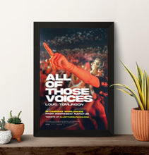 Louis Tomlinson All of Those Voices (2023) Movie Poster High Quality Print Photo Wall Art Canvas Cloth Multi size for Gift 1620137114