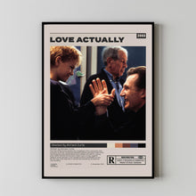 Love Actually Poster, Richard Curtis, Minimalist Movie Poster