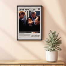 Love Actually Poster, Richard Curtis, Minimalist Movie Poster