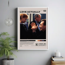 Love Actually Poster, Richard Curtis, Minimalist Movie Poster