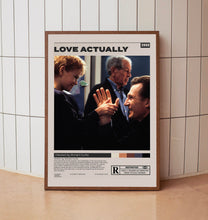 Love Actually Poster, Richard Curtis, Minimalist Movie Poster